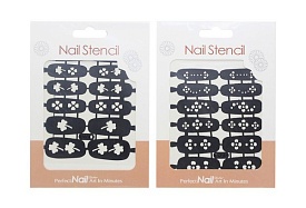 Трафарети для нігтів 9 * 13см, 12 шт./уп - 1 - smarttoys.com.ua