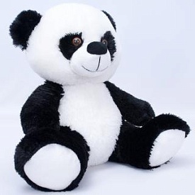 М`яка іграшка "Панда 020" 37х44х25 см Копиця 21034-6, 37x44x25  - 1 - smarttoys.com.ua