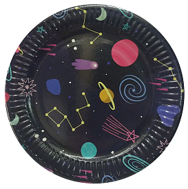 Тарілки "Космос" (18,0 см)(10шт-уп) - 1 - smarttoys.com.ua