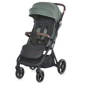 Візочок дитячий ME 1127-G BEYA Khaki Green прогулянковий,до 22кг,PU колеса 17,5 /22,5см,чохол,хакі. - 1 - smarttoys.com.ua