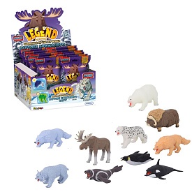 Стретч-іграшка у вигляді тварини серії LEGEND OF ANIMALS МАКСІ - ВАРТОВІ КРИЖАНОГО СВІТУ (в дисп.) - 1 - smarttoys.com.ua