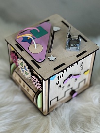 Бізікуб 15х15х15 см не фарбований - 7 - smarttoys.com.ua