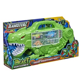 Набір ігровий 1410004.00 TZ,динозавр,гараж,трек,машинки,динозаври 2шт,стріляє кулями,рух.дет.,кор,41 - 1 - smarttoys.com.ua