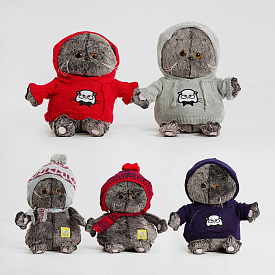 М’яка іграшка M 47438 (200) ВИДАЄТЬСЯ ТІЛЬКИ МІКС ВИДІВ, "Шотландське кошеня", 35см - 1 - smarttoys.com.ua