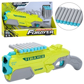 Пістолет 8689C м'які кулі 12шт., кор., 41,5-27,5-7,5 см. - 1 - smarttoys.com.ua