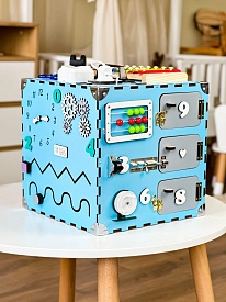 Куб блакитний 30х30х30 см - 1 - smarttoys.com.ua