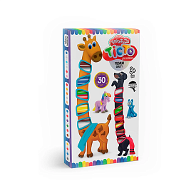 Тісто для ліплення "Master Do" TMD-19-01 U УКР. (10) 30 кольорів, "Danko Toys" - 1 - smarttoys.com.ua