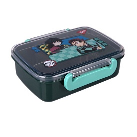 Контeйнер Yes "Demon Slayer" 420 мл, зелений - 1 - smarttoys.com.ua