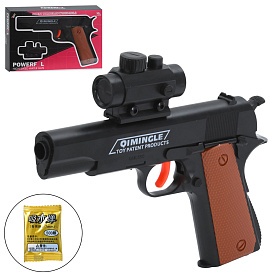 Пістолет 600 22см, водяні кулі, кор,, 24-15,5-4,5см - 1 - smarttoys.com.ua