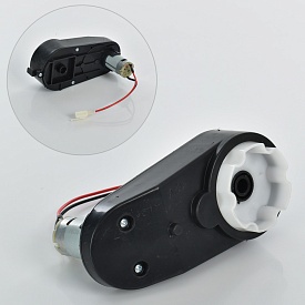 Редуктор у зборі з мотором M 4846-GEAR BOX для джипа M 4846, 12V, RPM16000, довж. 17 см. - 1 - smarttoys.com.ua