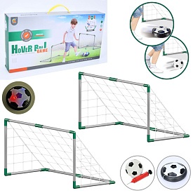 Футбольні ворота MR 1213 2в1, 2шт., сітка 2шт.,м'яч,насос,аером'яч,муз.,світло,бат.,кор.,50-25-7,5см - 1 - smarttoys.com.ua
