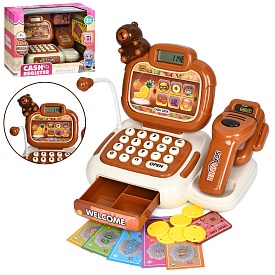 Касовий апарат R999-23A капібара, термінал, калькулятор,сканер,мікрофон,гроші,муз.,бат.,кор.,26,5-20 - 1 - smarttoys.com.ua