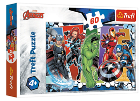 73574 Trefl Пазли "60" The Avengers Месники Непереможні - 1 - smarttoys.com.ua