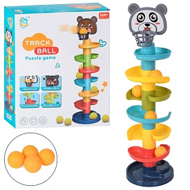 Гра MBX094 2в1 (міні-баскетбол, трек), вежа (розбірна), кульки 4шт, кор., 23,5-28-7 см. - 1 - smarttoys.com.ua