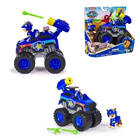 Цуценячий патруль: великий рятувальний автомобіль - трансформер з водієм Гонщик(серія Мега колеса) - 1 - smarttoys.com.ua