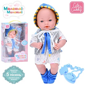Пупс M 5890 I UA 5 пісень, соска, муз. (укр.), кор., 23,5-37-10,5 см. - 1 - smarttoys.com.ua