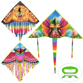 Повітряний змій M 2896 ширина 100 см, довжина 53 см, стрічка 47 см, струна 30 м, 3 види, кул., 9-71- - 1 - smarttoys.com.ua