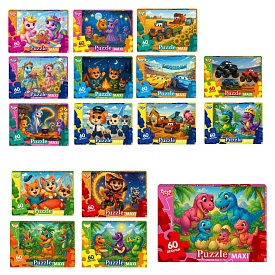 Пазли 60 ел. максі с.12 (16) - 1 - smarttoys.com.ua