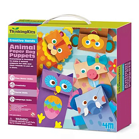 Набір для творчості Звірятка з паперового мішечка (9503007000) - 1 - smarttoys.com.ua
