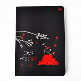 Блокнот TM Profiplan "Twins series" love you, А5 - 1 - smarttoys.com.ua