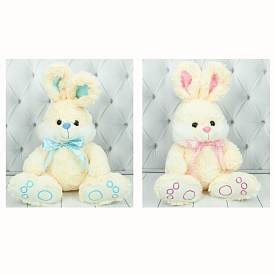 М`яка іграшка "Зайчик 004/7 " муз., Копиця 24525-1   - 1 - smarttoys.com.ua