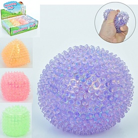 Іграшка MS 3989-1 антистрес, піраміда, 4 види, 4 кольори, 12 шт. в диспл., 25,5-7-18,5 см. - 1 - smarttoys.com.ua