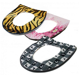 Чохол д/унітазу поліест. (0,5*37*43)см (400)  - 1 - smarttoys.com.ua