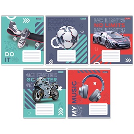 А5/48 кл. 1В No limits, зошит для записів - 1 - smarttoys.com.ua