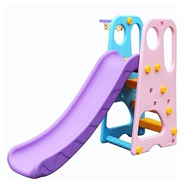 Гірка YG2016-16 пластик,д163-ш85-в103см., висота до гірки78см., баскетб.кільце31см., різнокольорова. - 1 - smarttoys.com.ua