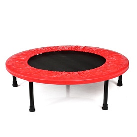 Батут MS 3383-2 діаметр 91см., пружини 30шт., 5шт. ніжок, червоний. - 1 - smarttoys.com.ua