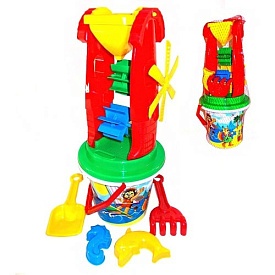 Іграшка "Набір пісочний 6 ТехноК", арт. 0113 - 1 - smarttoys.com.ua