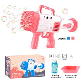 Мильні бульбашки 529-5автомат,28см,зап7,5-3,5см,2 кольори,на бат-ці,в кор-ці, 28,5-16,5-7,5см - 1 - smarttoys.com.ua