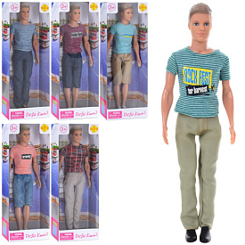 Лялька DEFA 8372 Кен, 6 видів, кор., 12,5-32,5-5,5 см. - 1 - smarttoys.com.ua