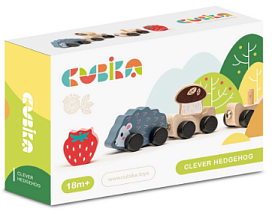 Дерев'яна іграшка "Їжачок мандрівник"15467 - 3 - smarttoys.com.ua