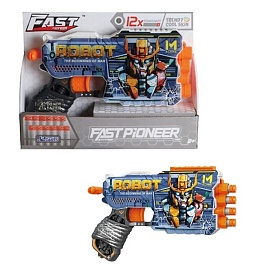 Пістолет BH141 22,5см, м'які кулі 12шт, в кор-ці, 23,5-17,5-5см - 1 - smarttoys.com.ua