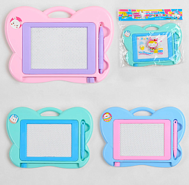 Дощечка для малювання ЧОРНО-БІЛА C 36500 (144) 3 кольори,1шт у пакеті, ВИДАЄТЬСЯ ТІЛЬКИ МІКС ВИДІВ - 1 - smarttoys.com.ua