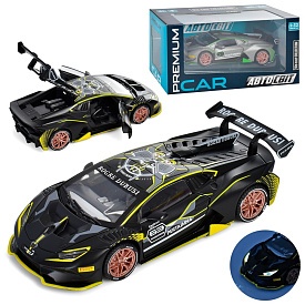 Машина AP-1712 АвтоСвіт, 1:32, мет., інерц., 2 кольори, муз., світло, бат.-таб., кор., 21-10,5-10 см - 1 - smarttoys.com.ua
