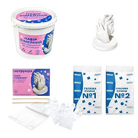 Набір для творчості Strateg Набір сімейний для створення 3D зліпків рук (30913) - 1 - smarttoys.com.ua