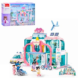 Конструктор SLUBAN M38-B1216 "Metropolis": Міська лікарня мрії, 668 дет. - 1 - smarttoys.com.ua