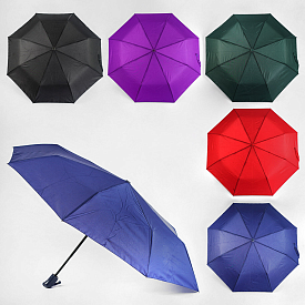 Парасолька C 55066 (60) 5 кольорів, автомат,  d=100 см, у чохлі, в пакеті, ВИДАЄТЬСЯ ТІЛЬКИ МІКС ВИДІВ - 1 - smarttoys.com.ua