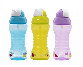 Поїльник для подорожей з трубочкою, 300 мл (300 ml) арт.5005 - 1 - smarttoys.com.ua