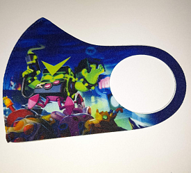 Маска Pitta Print S Brawl Stars Story Вирус 8-бит																						 - 1 - smarttoys.com.ua