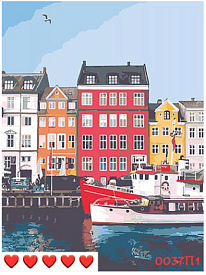Картина за номерами "Копенгаген" 40*50 см 0037П1 - 2 - smarttoys.com.ua