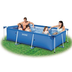 Басейн каркасний 28271 прямокутний, 260-160-65 см, 2282л, кор., 92,5-26,5-30 см. - 1 - smarttoys.com.ua