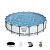 Басейн каркасний BW 56462 круглий, фільтр-насос, сходи, тент, кор., 549-122 см. - 1 - smarttoys.com.ua