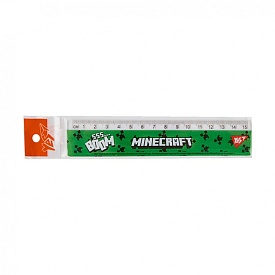 Лінійка Yes 15 см "Minecraft.Boom" - 1 - smarttoys.com.ua