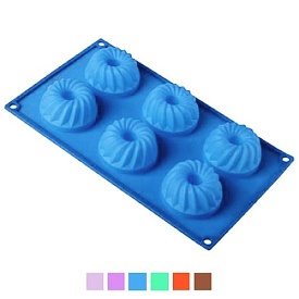 Форма силіконова 6 шт/л 29.5*17.5*3.5 см MH-3357 (80шт) - 1 - smarttoys.com.ua