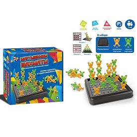 Настільна гра ZYB-B3352 Мартишкіни шахи, ігрова дошка, фігурки 64 шт., рос.мова, кор., 22,5-21-6 см. - 1 - smarttoys.com.ua