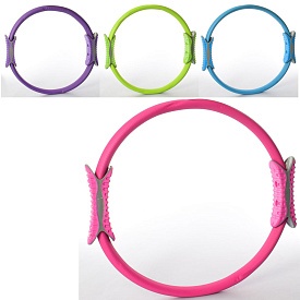 Спортивний інвентар MS 2287 кільце для пілатесу, діам. 36,5 см., мікс кольорів, кул., 37-38-4 см. - 1 - smarttoys.com.ua