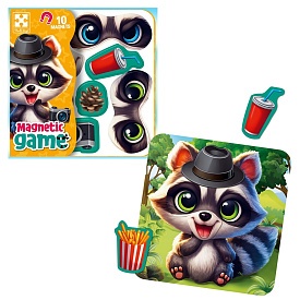 Гра розвиваюча Vladi Toys магнітна "Емоції Єнота" VT3220-03 (укр) - 1 - smarttoys.com.ua